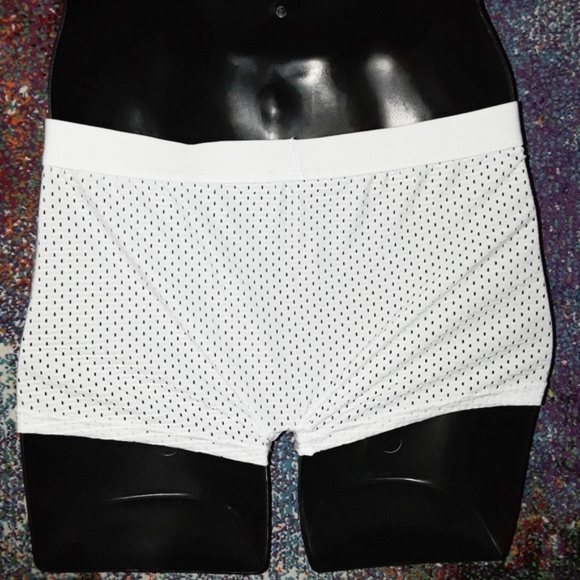 White Lightweight Silky Breathable Boxer Briefs - Picture 5 of 6